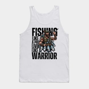 Fishing Lover fathers day dad Tank Top